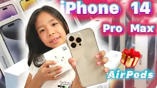 iPhone 14 Pro Max АЛДЫҚ😍🤩| СЫЙЛЫҚҚА AirPods УАУ🤩 🥰😘