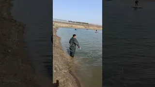 Amazing Big Cast Net Fishing   Traditional Net Catch Fishing in The River 46