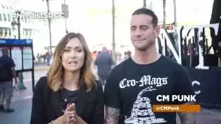 CM Punk with the Nerdist at San Diego Comic Con 2014