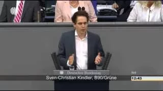 Merci beaucoup François Hollande - Rede von Sven-Christian Kindler zu Griechenland im Bundestag