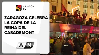Zaragoza celebra la Copa de la Reina del Casademont