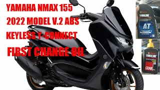 YAMAHA NMAX 155 V.2 2022 MODEL ABS KEYLESS Y-CONNECT FIRST CHANGE OIL 1000km