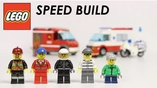 LEGO City Starter Set Speed Time Lapse Build - City 60023