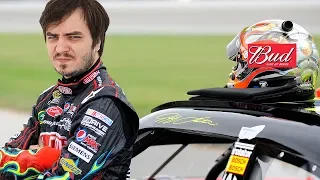 Мэддисон пьет Bud и поворачивает налево в iRacing NASCAR