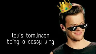 louis tomlinson being a sassy king