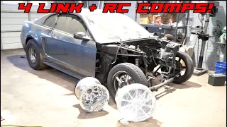 HANK GETS NEW SHOES!!! RC Comp and 4 Link!!!