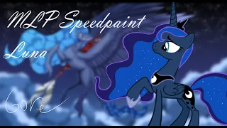 Lunar Shot (MLP Speed Paint) (Gore 13+)