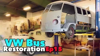 VW Bus Restoration Episode 15 - Dreams Don't Work Unless You Do! | MicBergsma