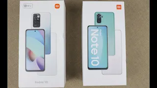 REDMI 10 ПРОТИВ REDMI NOTE 10: ПОЛНОЕ СРАВНЕНИЕ