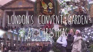 London's Covent Garden at Christmas