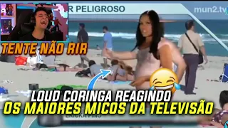 LOUD CORINGA REAGINDO AOS MAIORES MICOS NA TV BRASILEIRA - TENTE NÃO RIR IMPOSSÍVEL