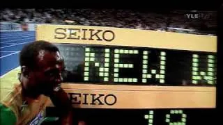 Usain Bolt 200m 19:19 New WR!! [ Berlin 2009 ] HQ