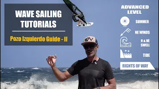 POZO IZQUIERDO SPOT GUIDE II Advanced sailors. First time windsurfing in Pozo!Rights of way in Waves