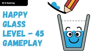 Happy Glass 3 Star Level 45 || Walkthrough Gameplay || #shorts