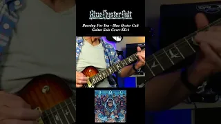 Burning For You - Blue Oyster Cult. Solo Cover KDA #guitar #guitarsolo