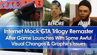 GTA Trilogy Definitive Edition Ridiculed After It Launches With Some Awful Visual Changes & Issues