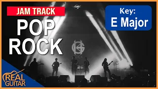 Pop Rock Backing Track in E Major