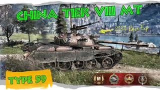 Type 59 China Tier VIII MT | World of Tanks Replays |  2,1K Base EXP 9 kills