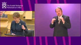 First Minister's Questions BSL - 3 February 2021