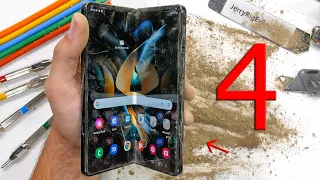 Samsung Z Fold 4 Durability Test! - Samsung says its 'Unbreakable'?!