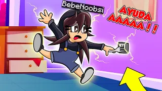 ¡BEBENOOB SE CONVIERTE EN EL PAPÁ DE NOOBSI! 👶 🤣 BEBENOOBSI ESCAPA DEL PAPÁ BEBENOOB