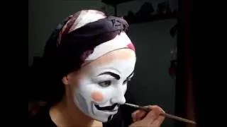Грим. Гай Фокс/Guy Fawkes mask