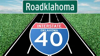 Interstate 40 through Oklahoma, 2021