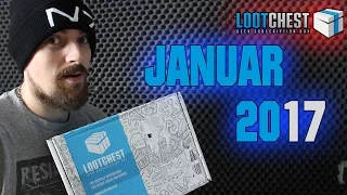 LOOTCHEST JANUAR 2017 - Resident Evil, Mass Effect, Batman, Haribo | EgoWhity