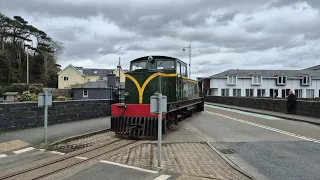 Britania Bridge Level Crossing, Gwynedd (23/03/2024)