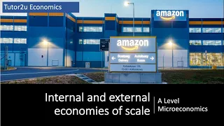 Explaining Internal and External Economies of Scale I A Level and IB Economics