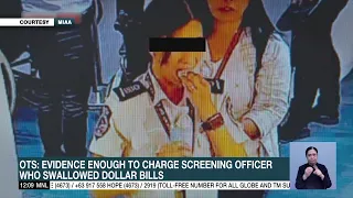 OTS: Evidence enough to charge screening officer who swallowed dollar bills | ANC