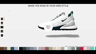 Edit a shoe in 3D with THREEJS