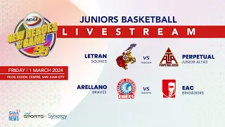 NCAA Season 99 | Day 8 Jrs. Basketball | Livestream Part 2