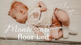 MONTESSORI FLOOR BED Q&A// SETTING UP, GETTING STARTED, AND BENEFITS!// MONTESSORI AT HOME