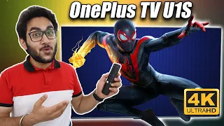 OnePlus TV U1S Review | 4K, HDR10+, Android 10, 30W Dolby Audio ETC.