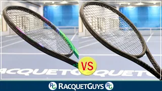 Wilson Pro Staff RF97 v13 vs Yonex VCORE 97h Tennis Racquet Review