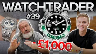 We lost £1,000 on GMT-Master II | £1,900 Breitling | Water Damaged Rolex | Watchtrader & Co Ep.39