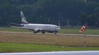 SunExpress landing at Innsbruck Airport (INN/LOWI)