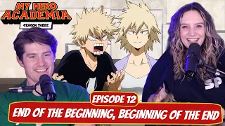 MEETING THE PARENTS! | My Hero Academia Season 3 Reaction | Ep 12, "End of the Beginning"