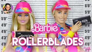 The Barbie Movie Rollerblades Barbie & Ken Doll in Neon Pink - Review | Margot Robbie | 2023