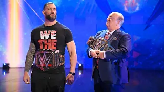 Roman Reigns Entrance on Raw: WWE Raw, Oct. 31, 2022