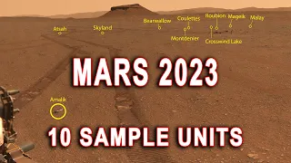 Perseverance Mars Rover New 4K footage 2023 LIVE - Part 4