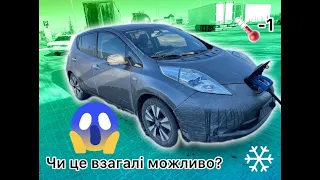 Харків - Львів на Nissan Leaf. Взимку. Це капець!