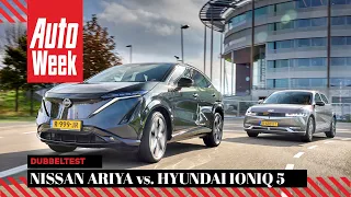 Nissan Ariya vs. Hyundai Ioniq 5 - AutoWeek Dubbeltest
