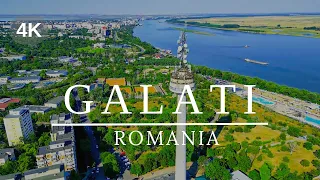 GALATI, Romania 2023 🇷🇴 DJI Video 4K | Aquapark | Danube Bridge or Braila Bridge | Галац, Румунія