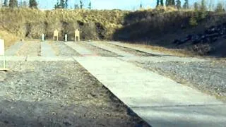 USPSA KENAI ALaska SNOWSHOE GUN CLUB 10-10-10 Stage 4