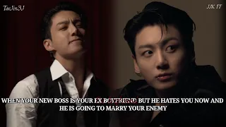 JK ff |When your new boss is your ex bf but he hates you now & is going to marry your enemy |OneShot