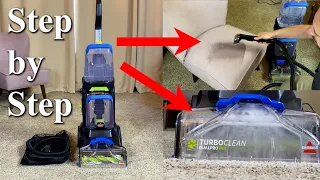 How to Use the Bissell Turboclean Dualpro Pet Carpet Cleaner