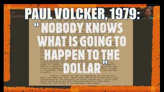 How Paul Volcker Saved the Dollar in 1979, Today's Federal Reserve has NO CHANCE