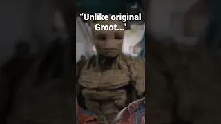 The Growth of Groot in Guardians of the Galaxy